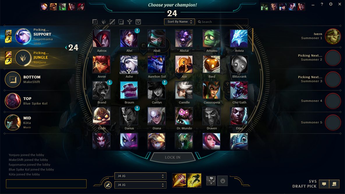 League of Legends - ставки