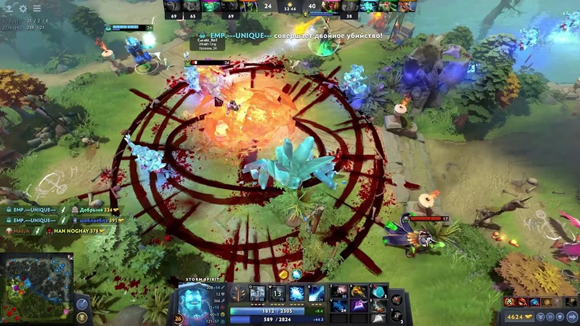 убийство в Дота 2