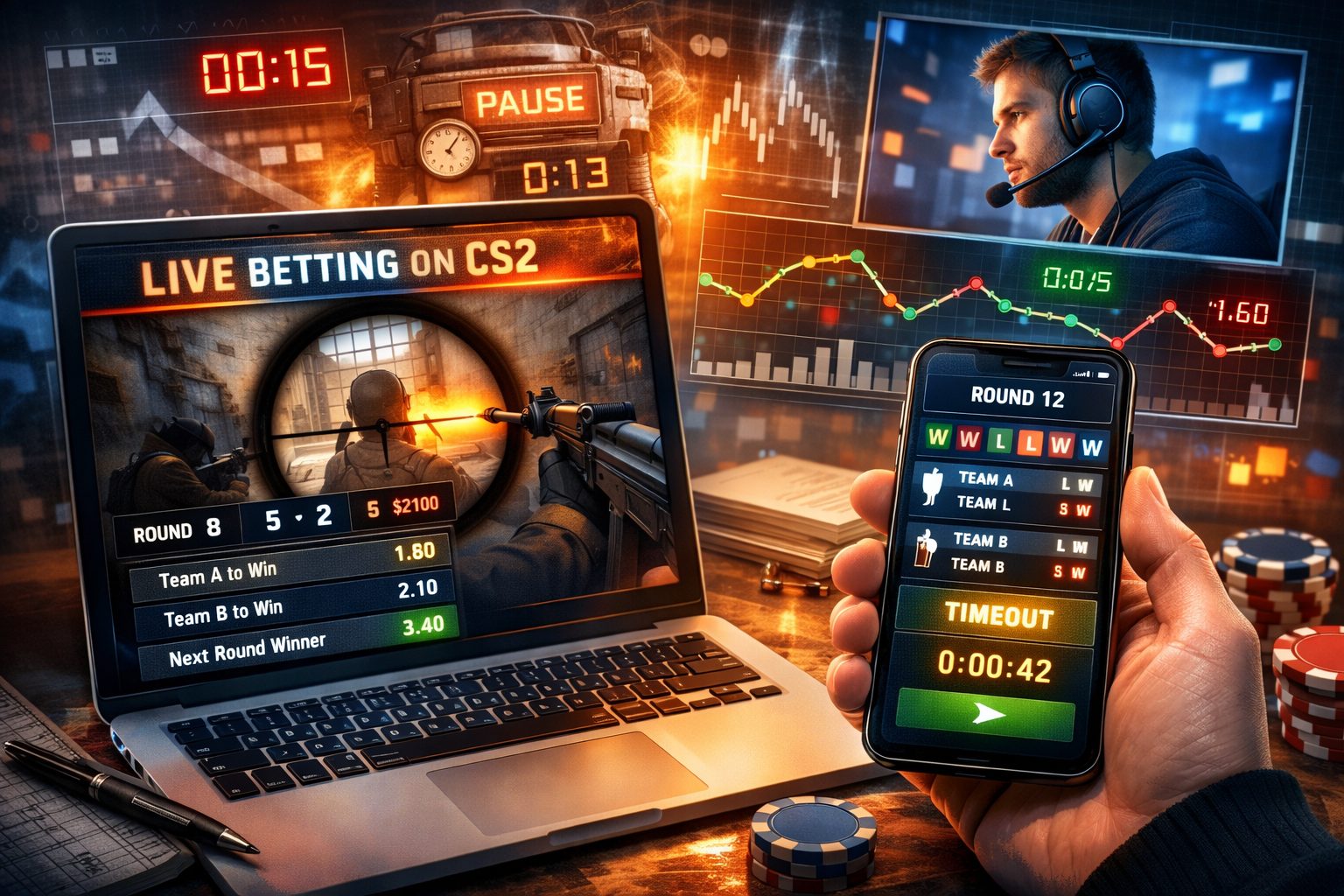 Лучшие букмекеры для ставок на CS 2