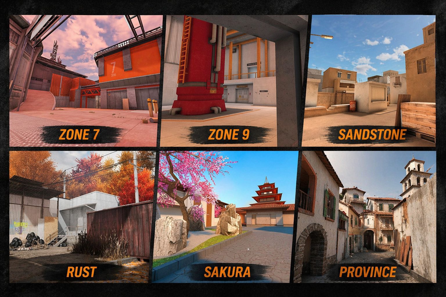 Карты в Standoff 2