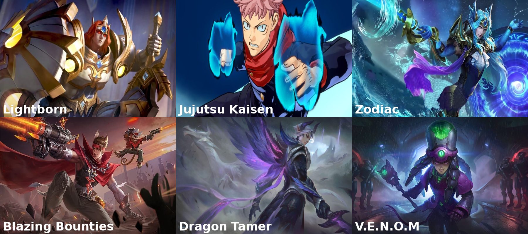 Скины Mobile Legends