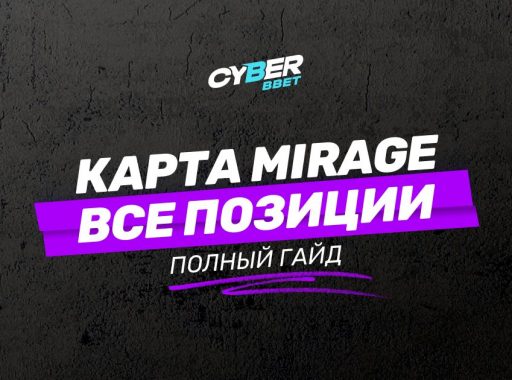 Все позиции на карте Mirage